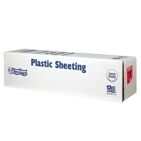 Film-Gard Film-Gard Plastic Sheeting 6 mil X 32 ft. W X 100 ft. L Polyethylene Black 1 pk 626093